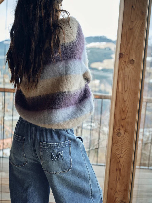 Pull coloré rayures - MMSuvi