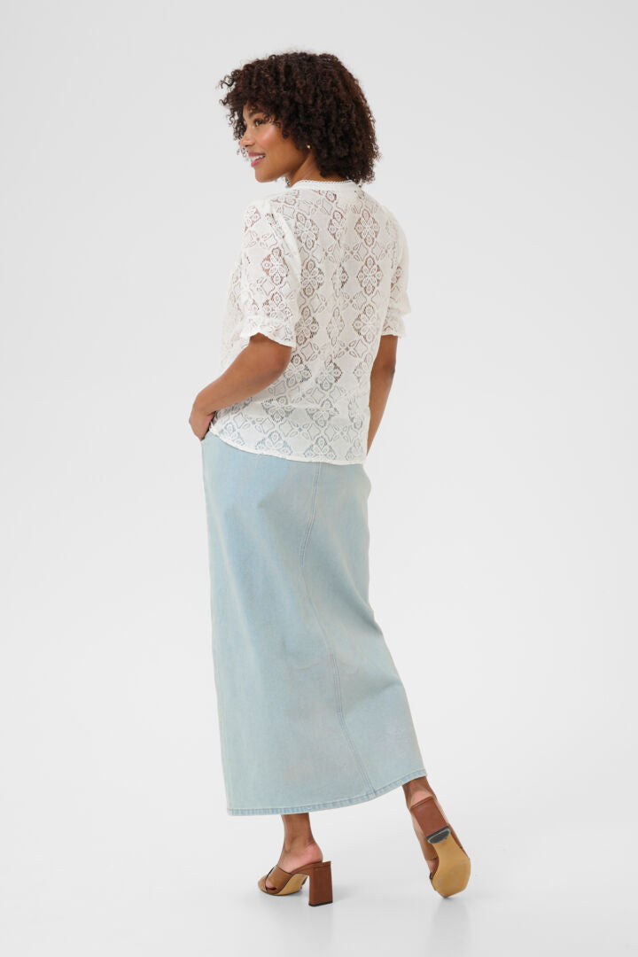 CRNatalie Lace Shirt CREAM