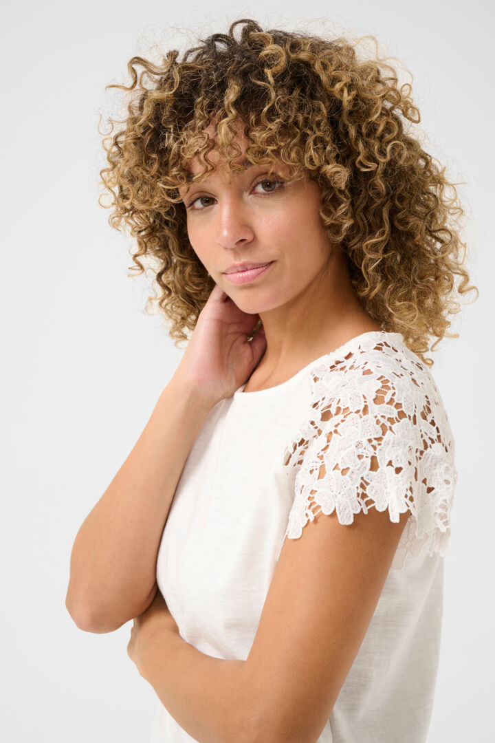 CRFin Tshirt CREAM