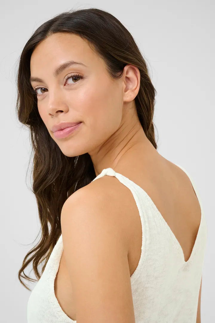 CREvisa Knit Top CREAM