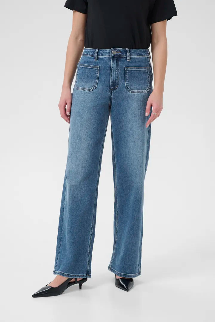 KAbrook HW Reg Fit Jeans KAFFE
