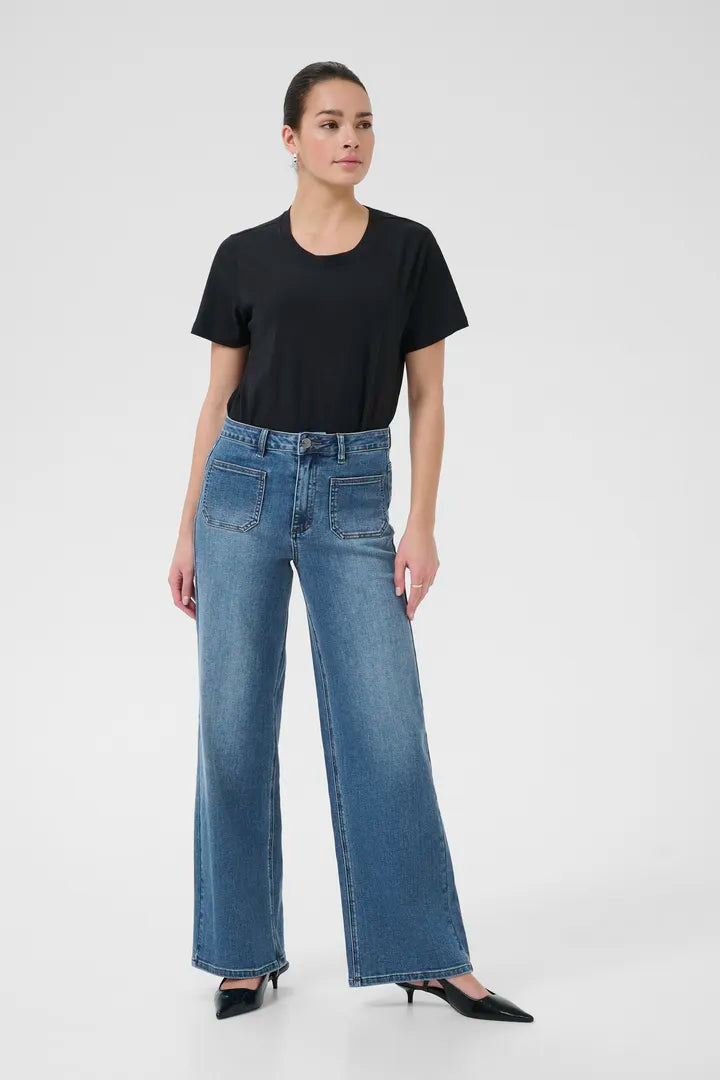 KAbrook HW Reg Fit Jeans KAFFE