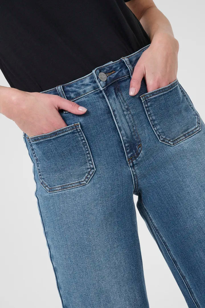 KAbrook HW Reg Fit Jeans KAFFE