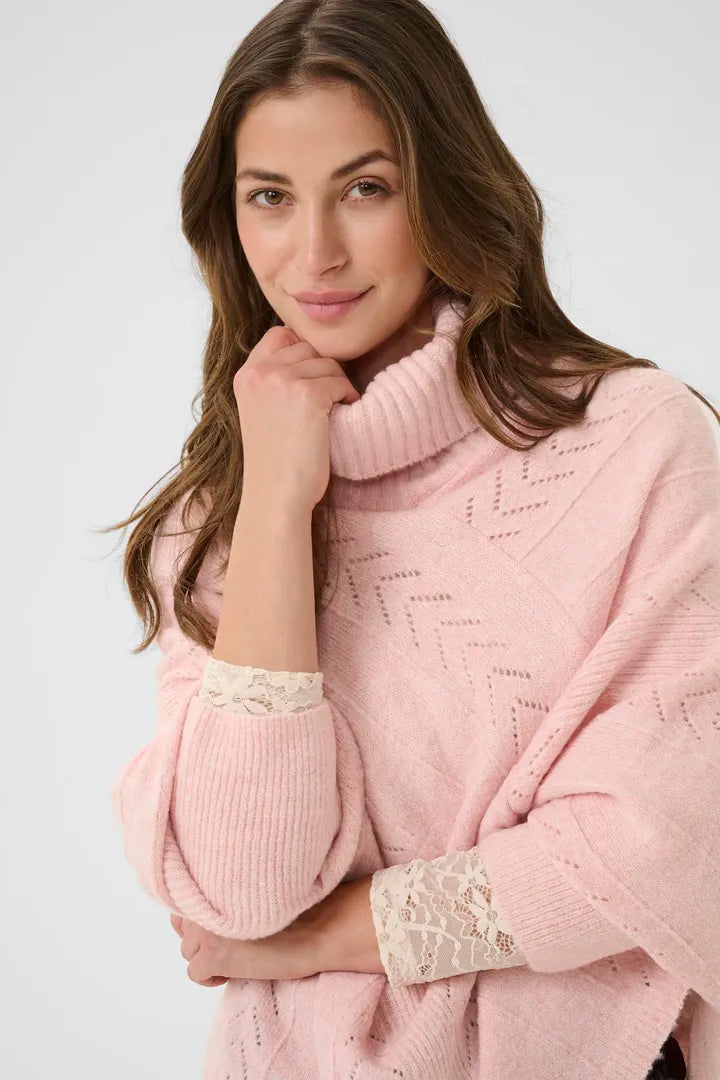 CRHoliday Turtleneck Poncho