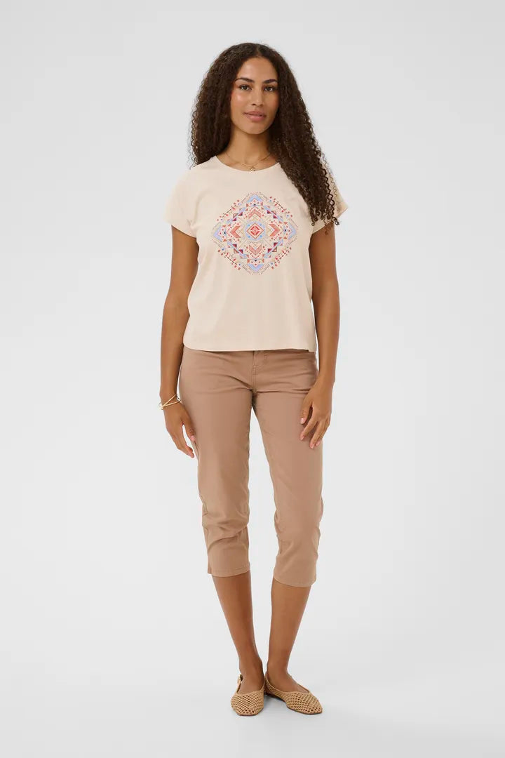 CRWrikki T-shirt CREAM