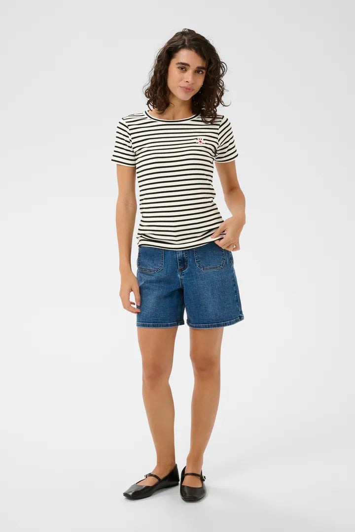 T-shirt à rayures avec détails - KAliddy