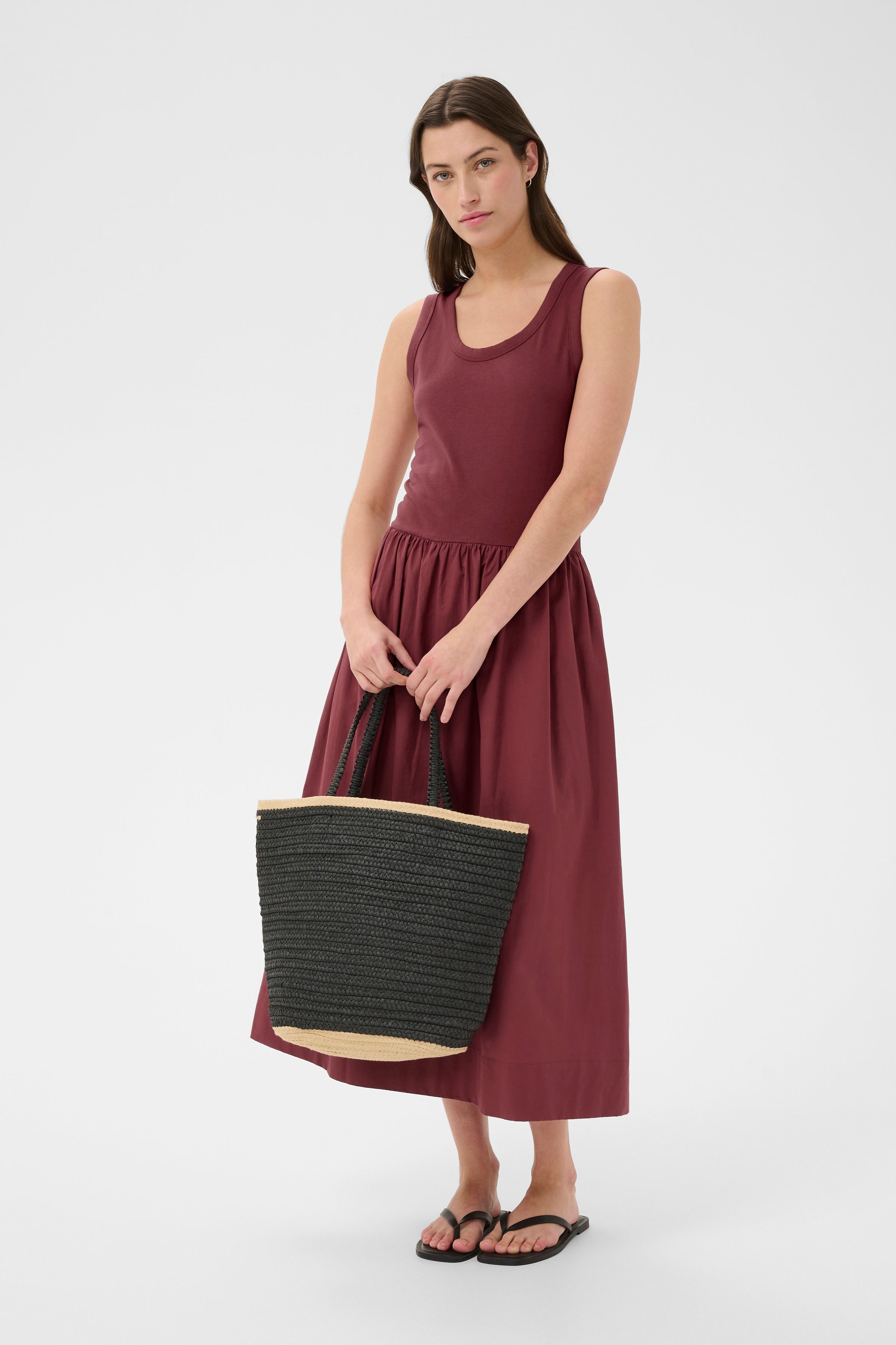 Robe midi sans manches - Bodhi