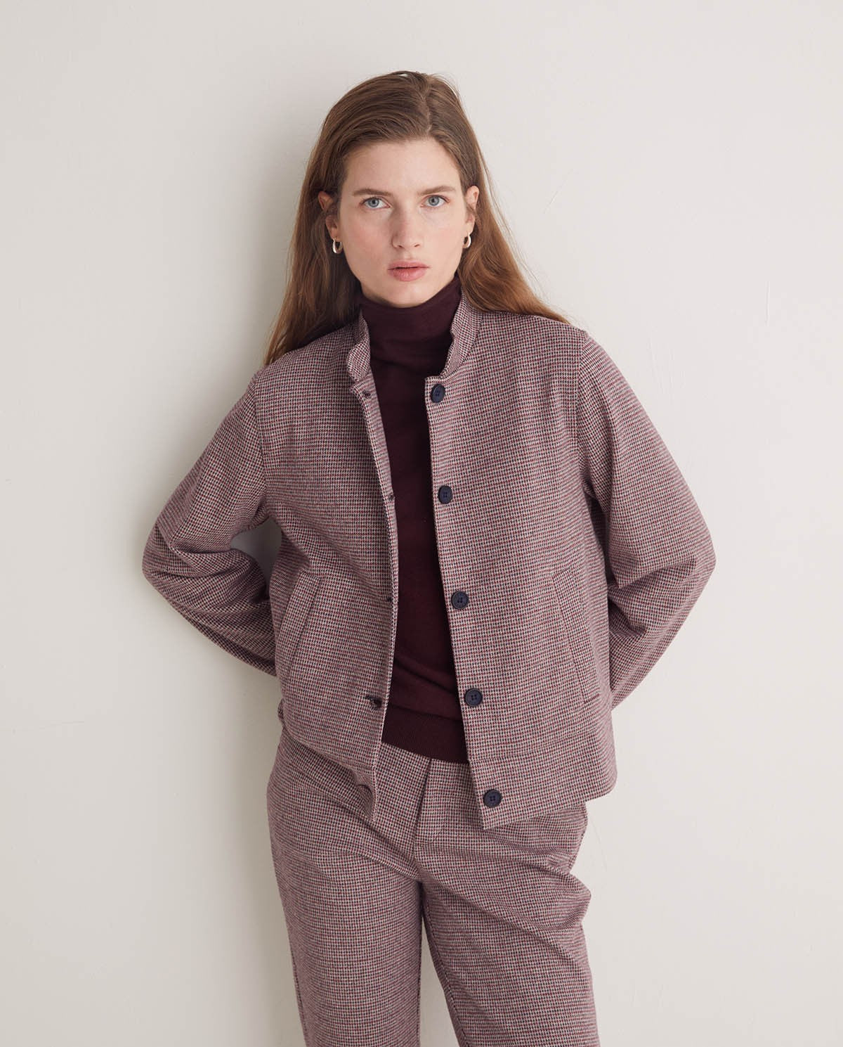Veste courte motif YERSE
