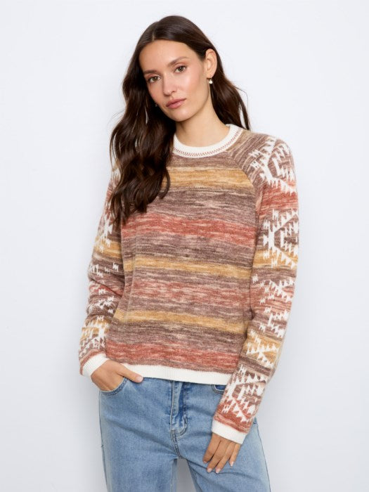 Pull raglan réversible