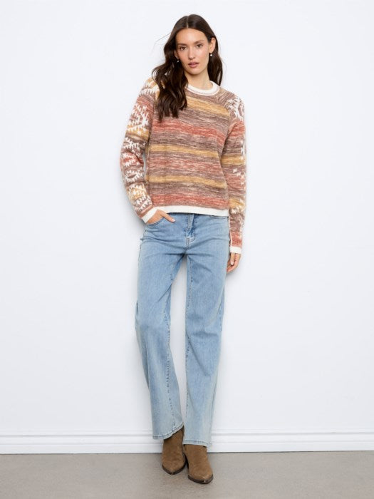 Pull raglan réversible