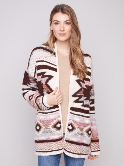 Jacquard Cardigan CHARLIE B