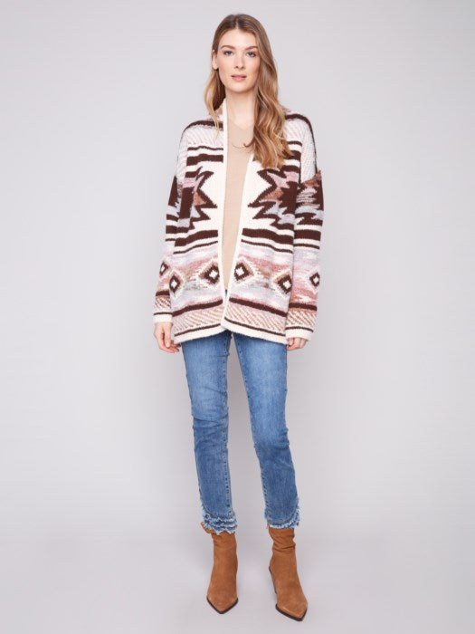 Jacquard Cardigan CHARLIE B