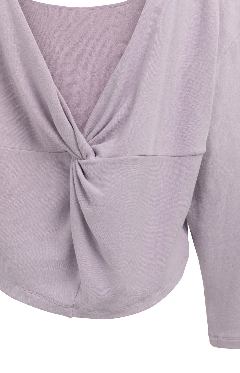 Pull manches longues avec détails au dos