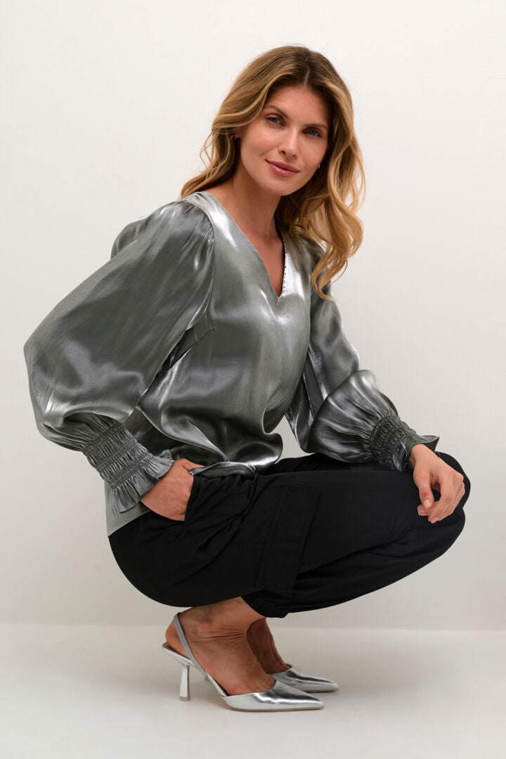 KAmille Blouse 10508010 Silver