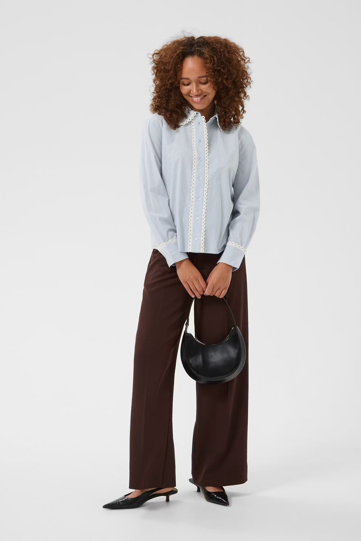 Chemise finitions festonnées - Kaketty