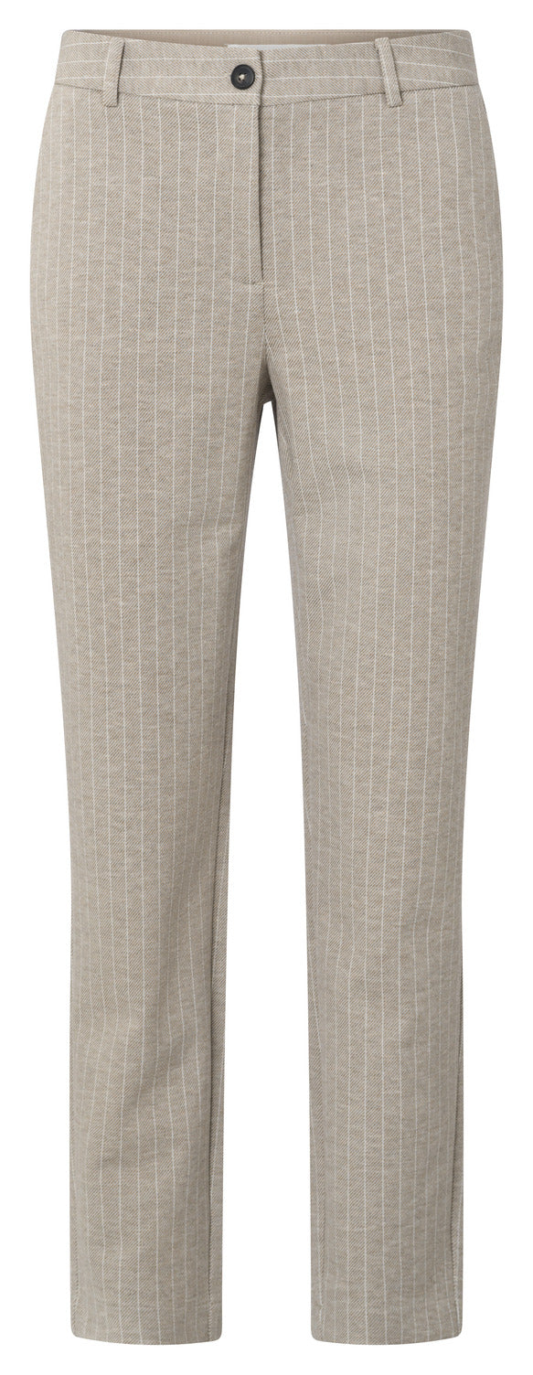 Pantalon mini rayures 301078 Pure Cashmere