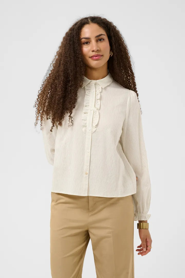 Chemisier avec fines rayures - CRHati Shirt