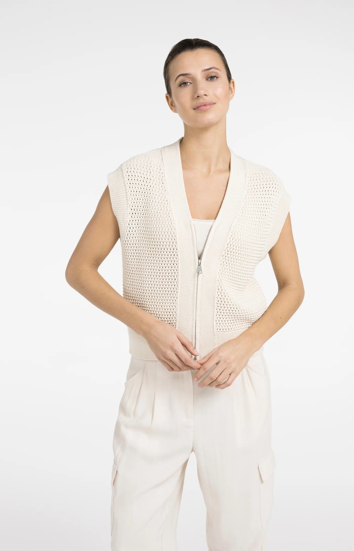 Cardigan sans manches