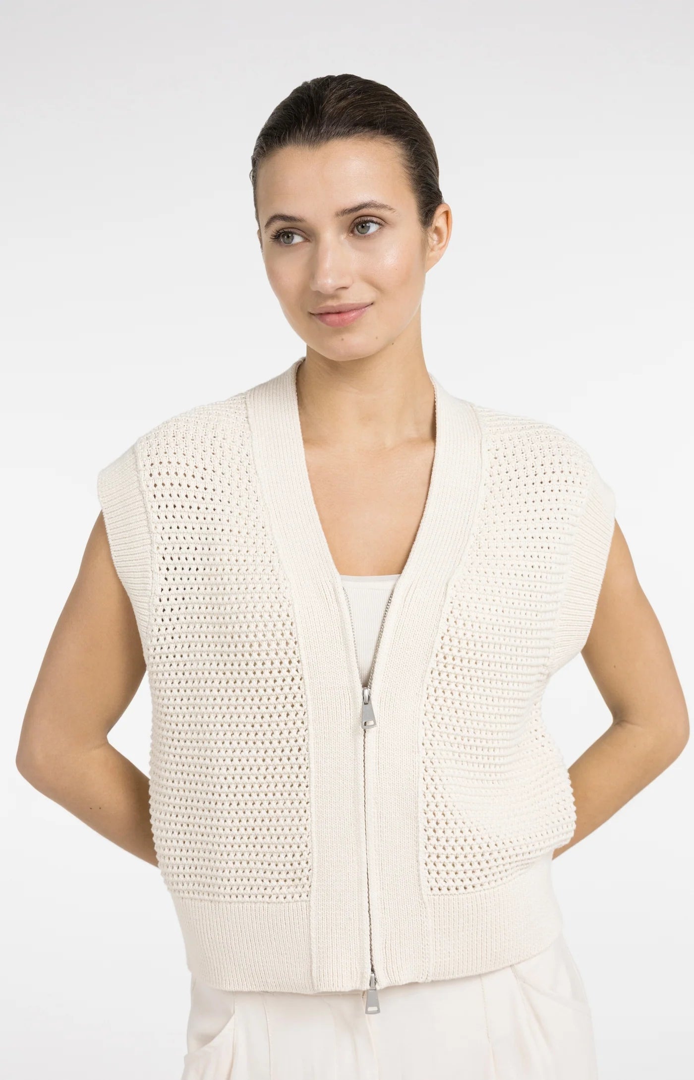 Cardigan sans manches
