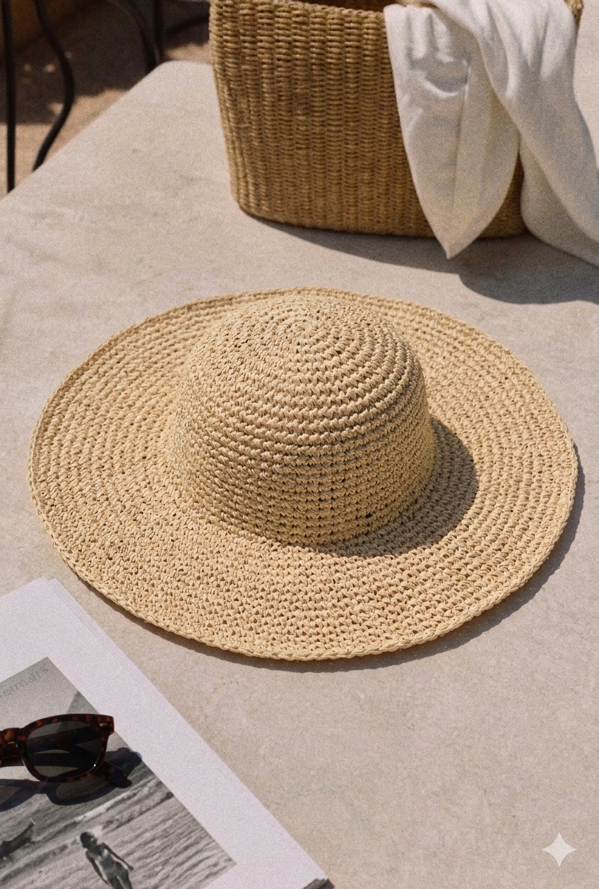 Chapeau de paille - Pouline