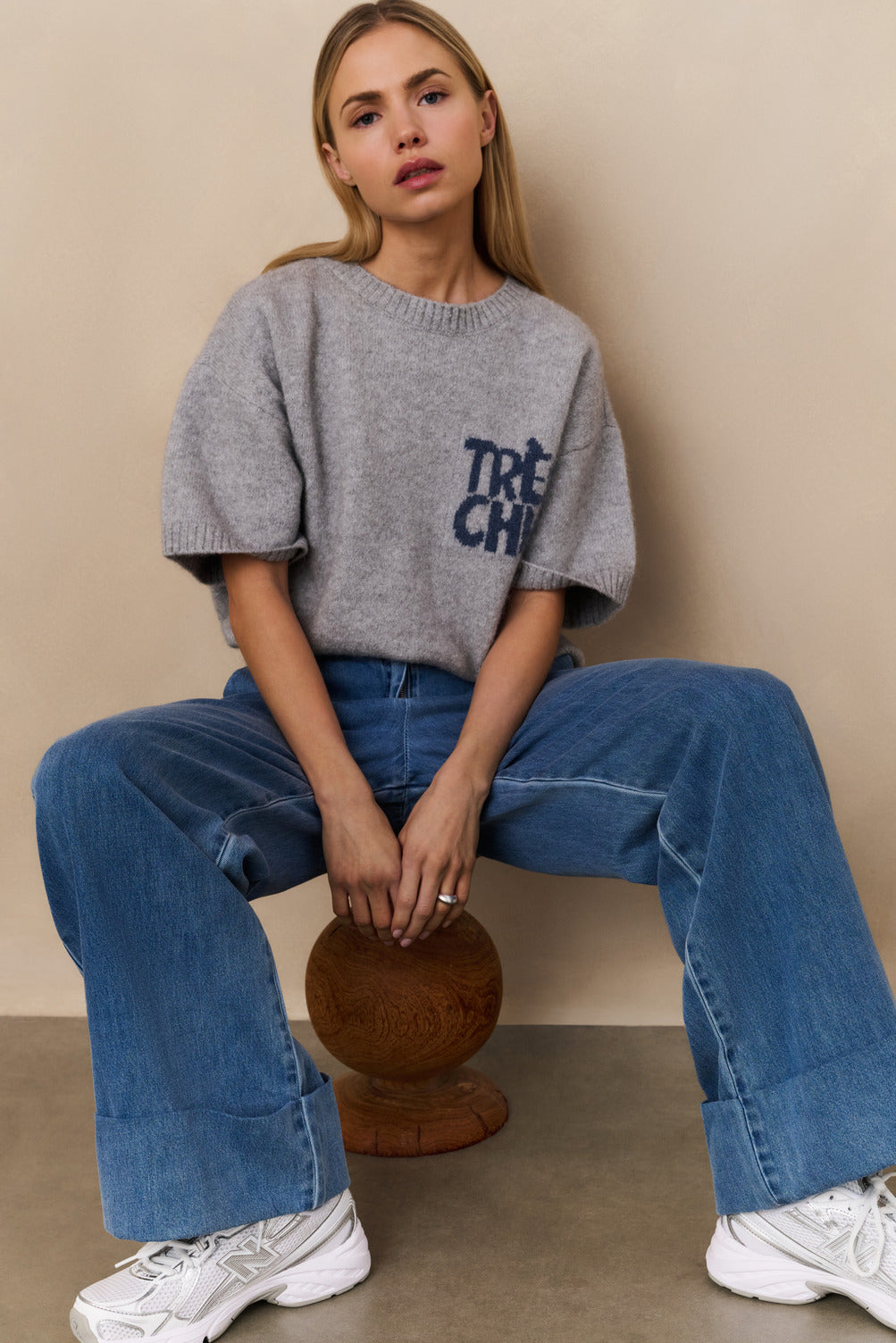 Pull à manches courtes YAYA