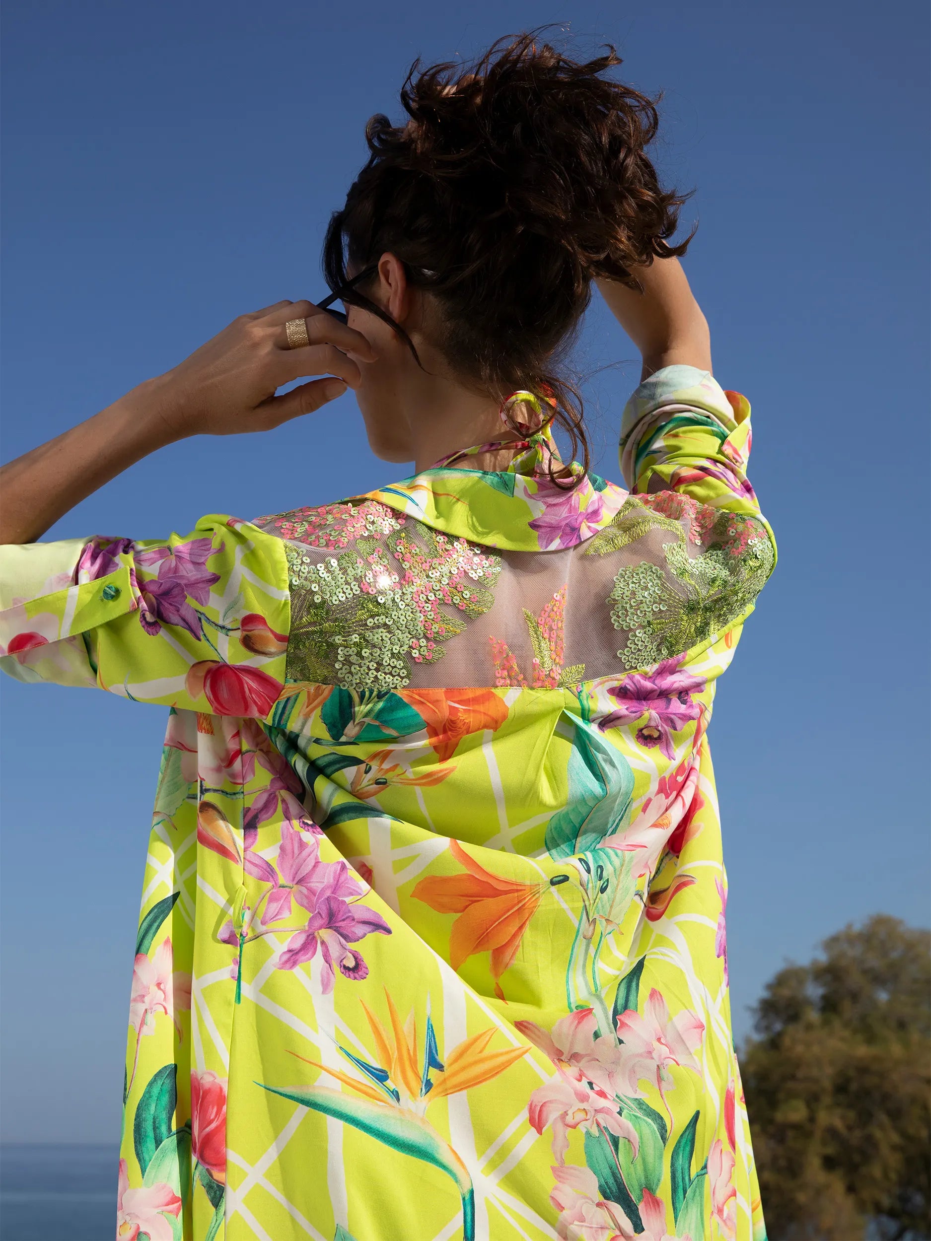 Vêtement de Plage FLEURS SPLENDEUR LISE CHARMEL