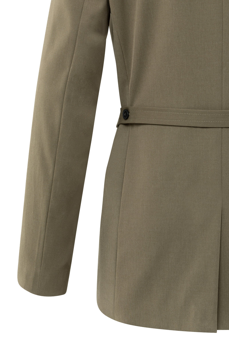 Blazer avec ceinture et fermeture à double boutonnage YAYA