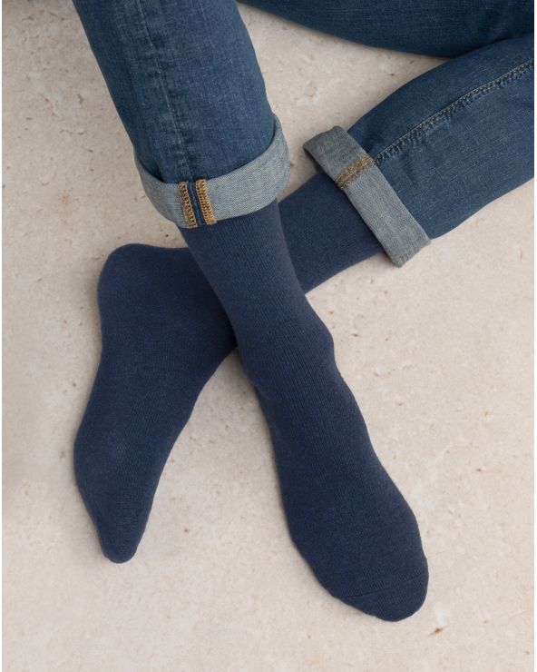 Bleuforêt Chaussettes Cachemire Chaussette Homme Laine Cachemire