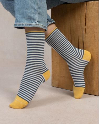 Chaussettes Coton - Rayures
