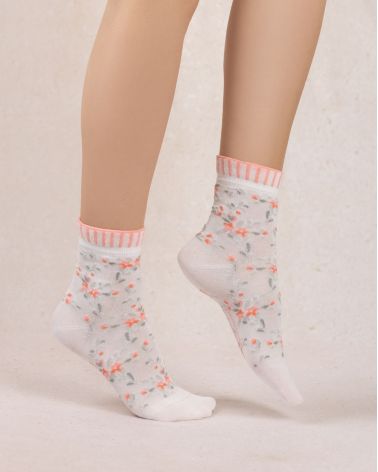Chaussettes courtes - Fil d'Écosse Liberté