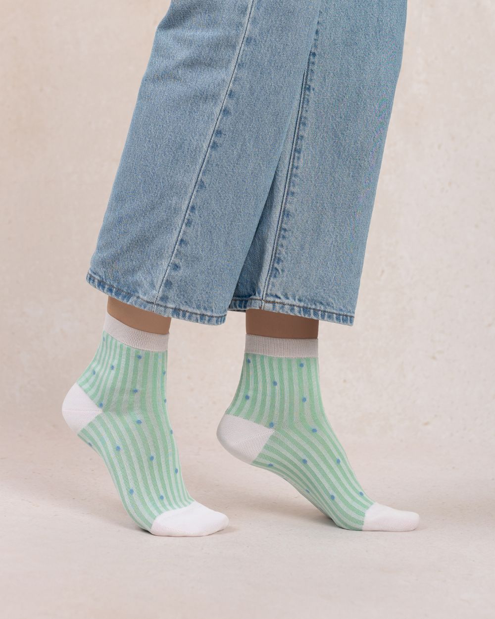Chaussettes courtes - Plumetis