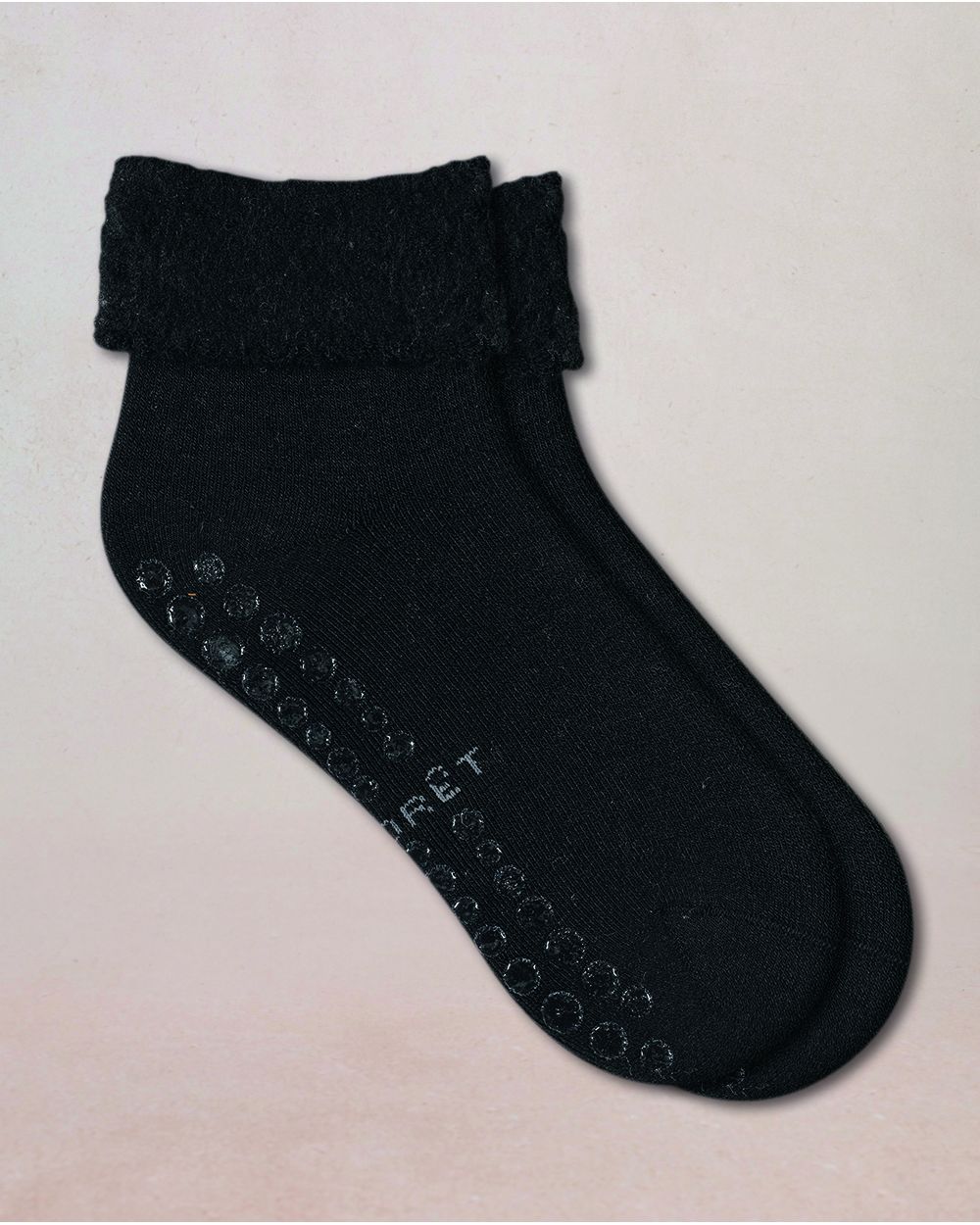 Chaussettes Grattées Anti-Dérapantes BLEU FORÊT