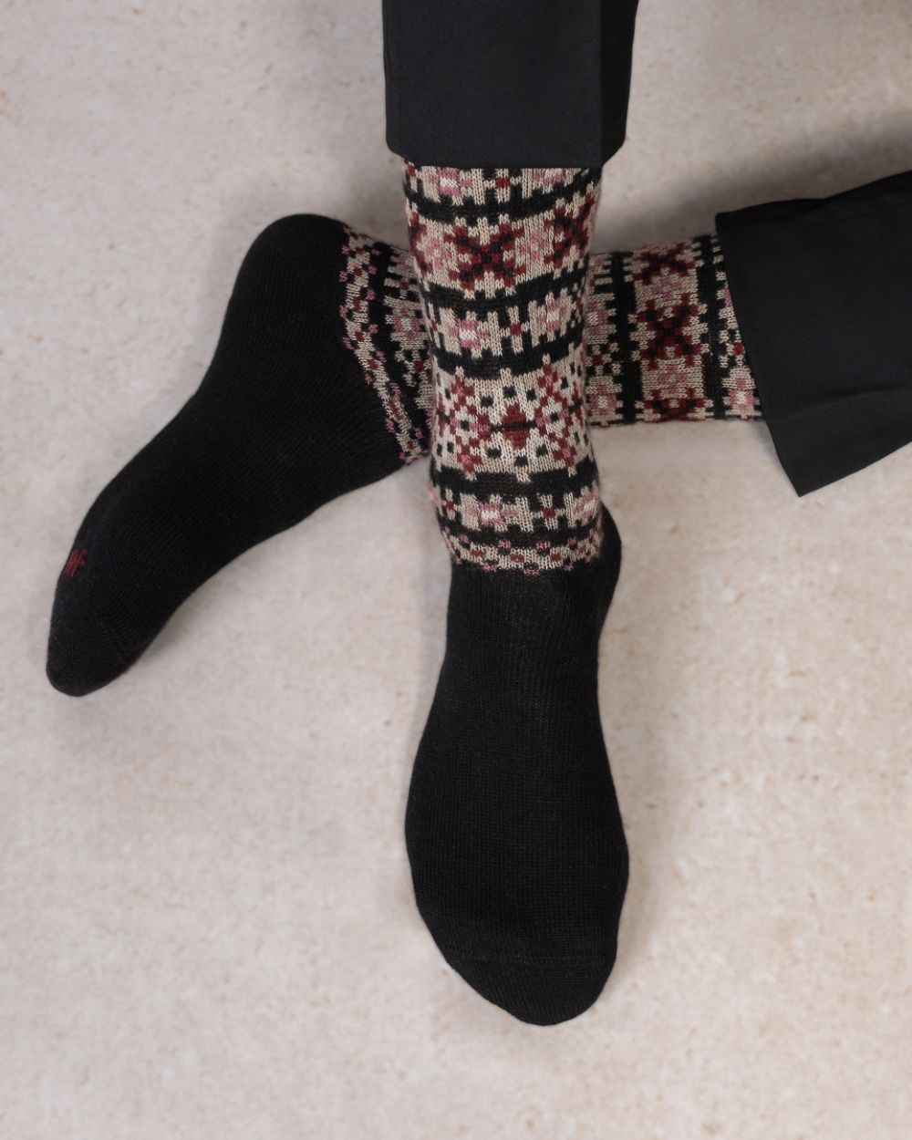 Chaussettes Laine - Cachemire Jacquard
