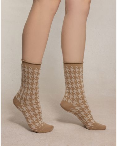 Chaussette Laine Fine BLEU FORÊT