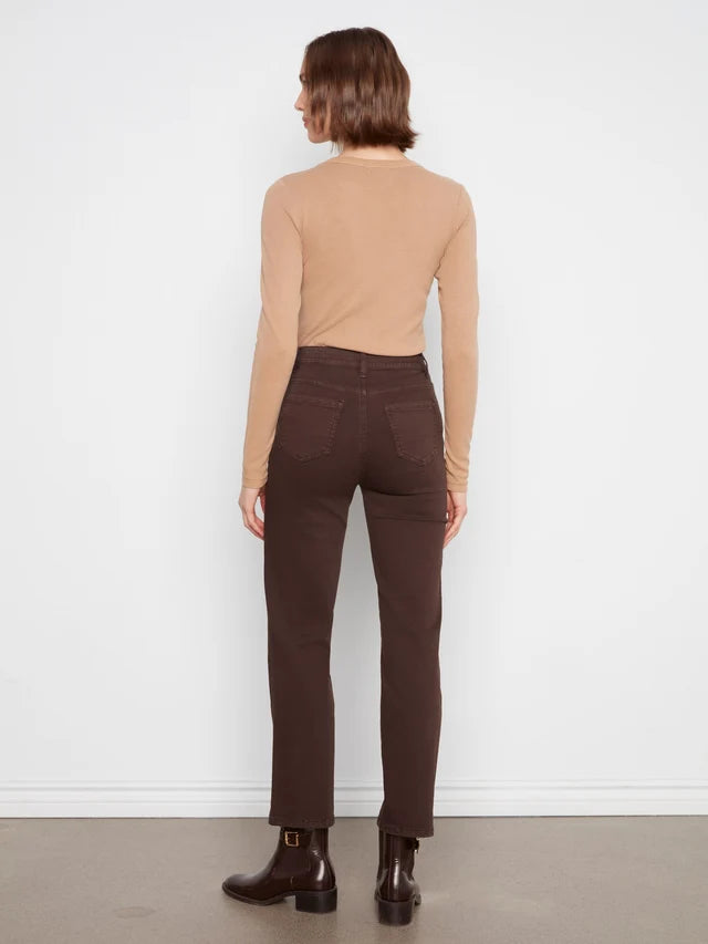 Pantalon sergé jambe droite