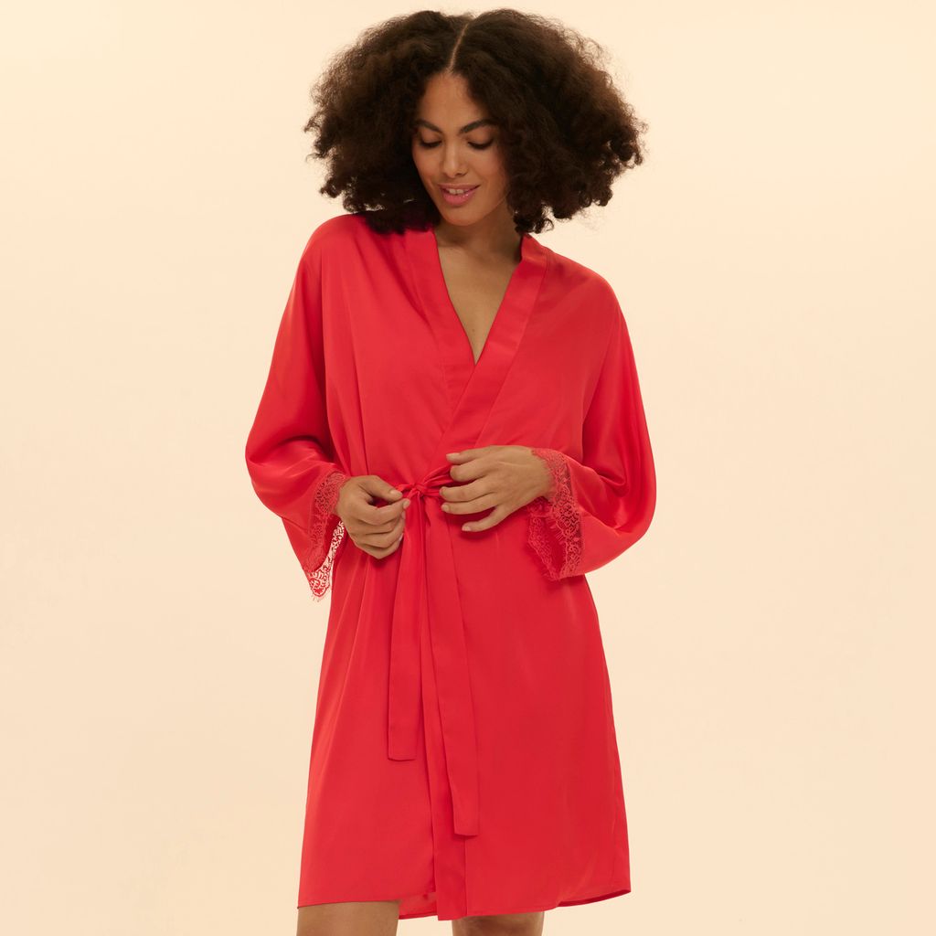 Kimono SATIN SECRET SIMONE PÉRÈLE