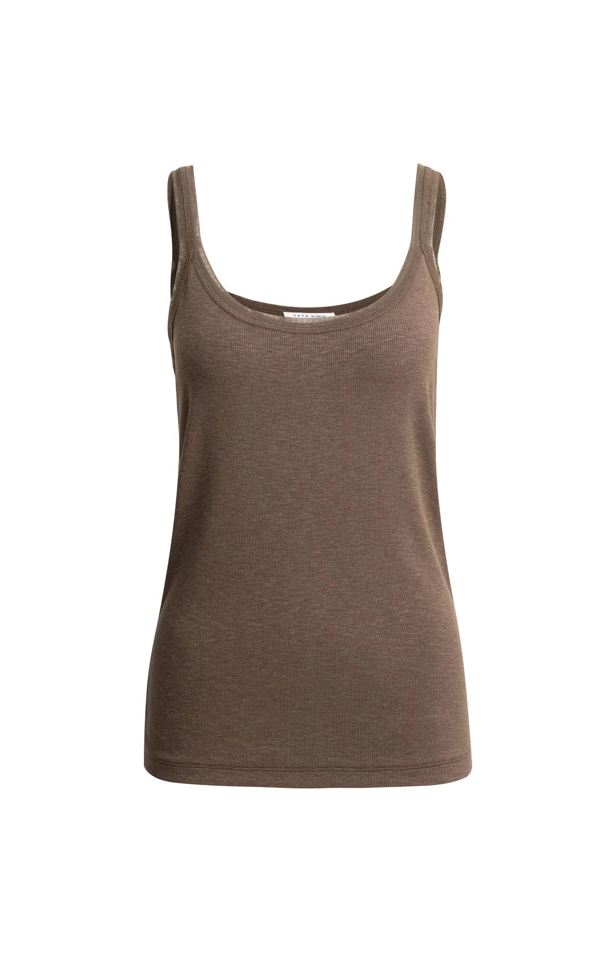 Camisole avec finition en maille filet