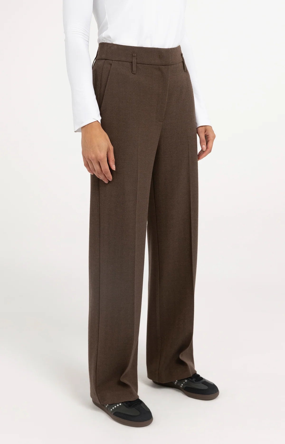 Pantalon de tailleur droit