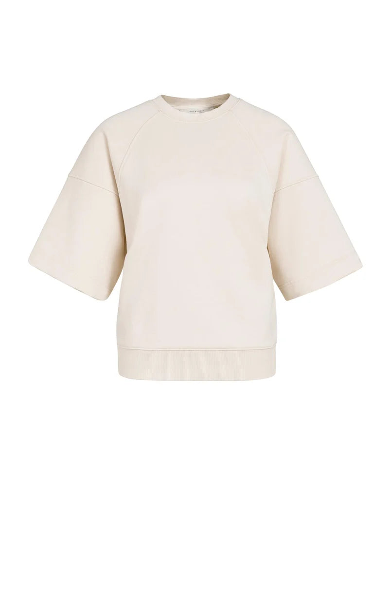 Sweat-shirt à manches raglan courtes