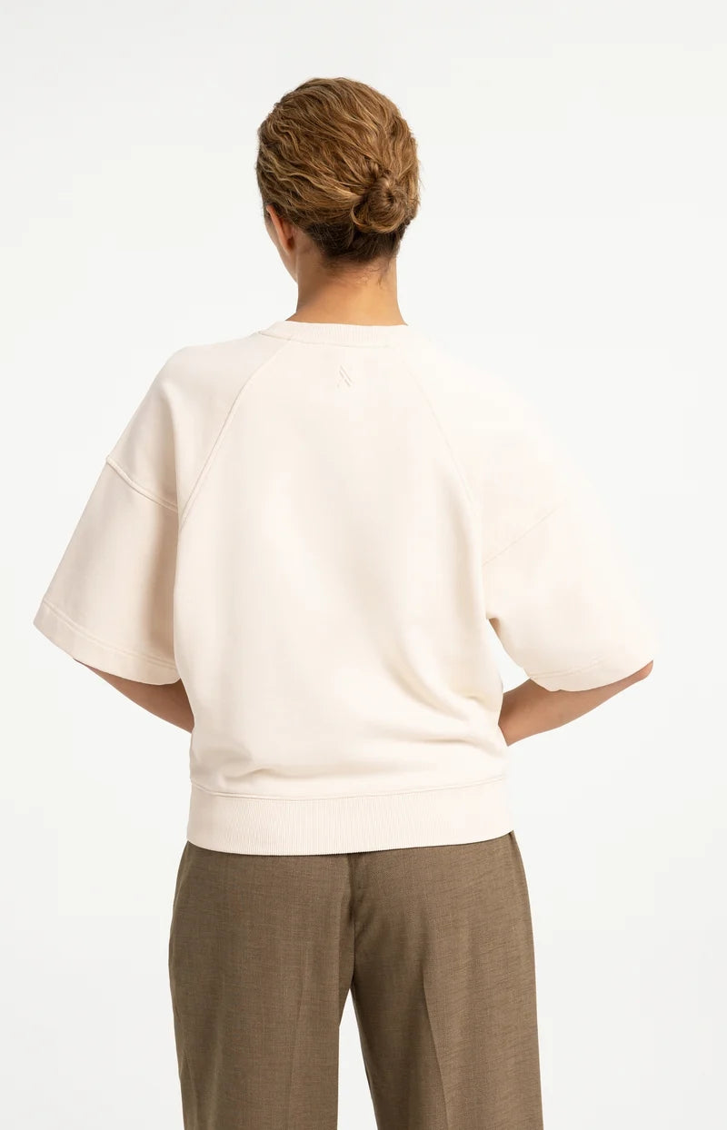 Sweat-shirt à manches raglan courtes